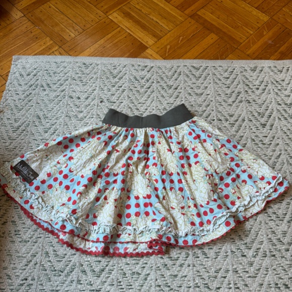 Matilda Jane Polka Dot Skirt Girls size 6 - Picture 4 of 5